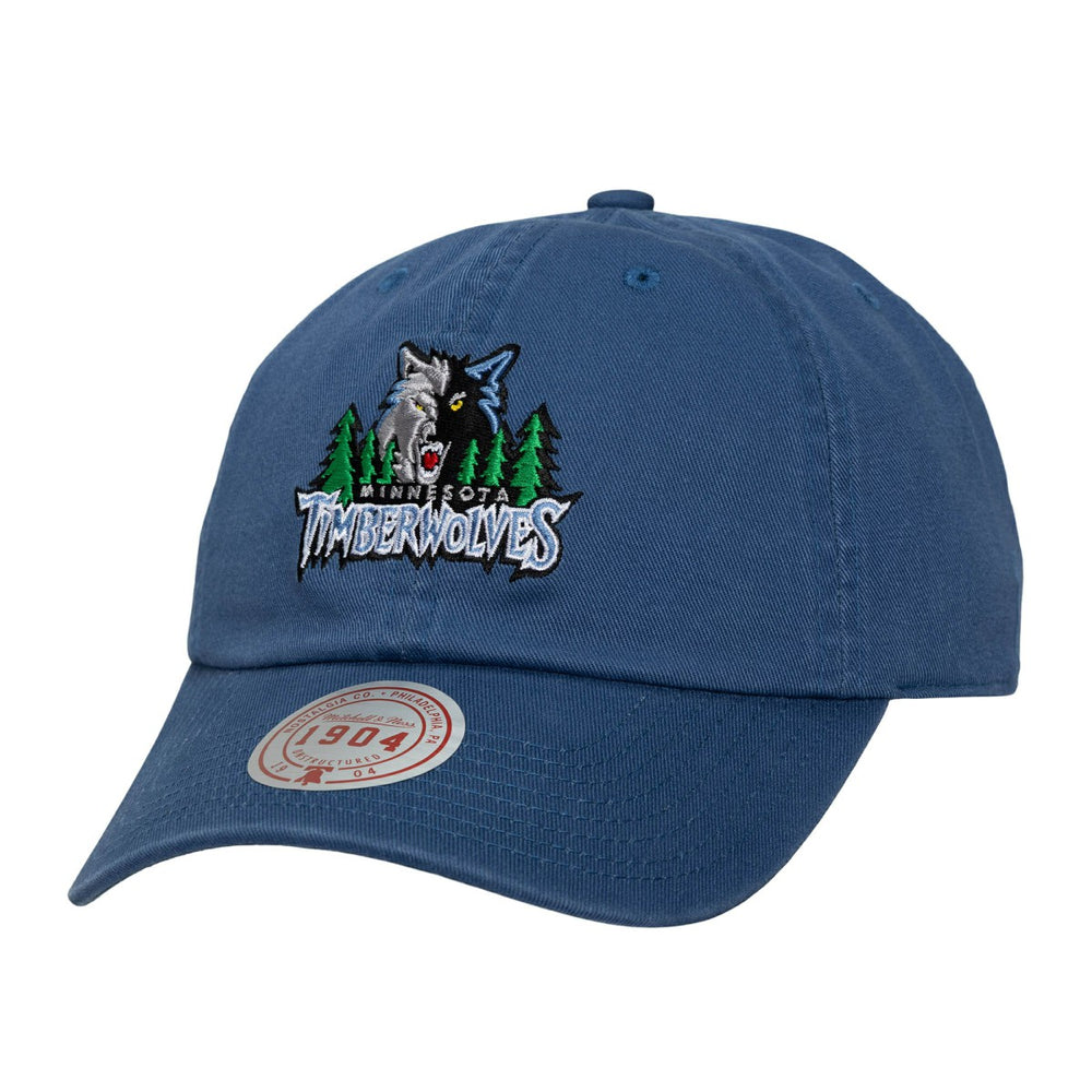 Minnesota Timberwolves Hardwood Classics 1904 Adjustable Hat Blue - NBA