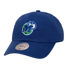 Dallas Mavericks Hardwood Classics 1904 Adjustable Hat Navy - NBA