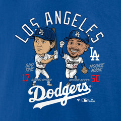 Mookie Betts & Shohei Ohtani Los Angeles Dodgers Player Duo T-Shirt - MLB