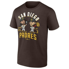 Fernando Tatis Jr. & Jackson Merrill San Diego Padres Player Duo T-Shirt - MLB