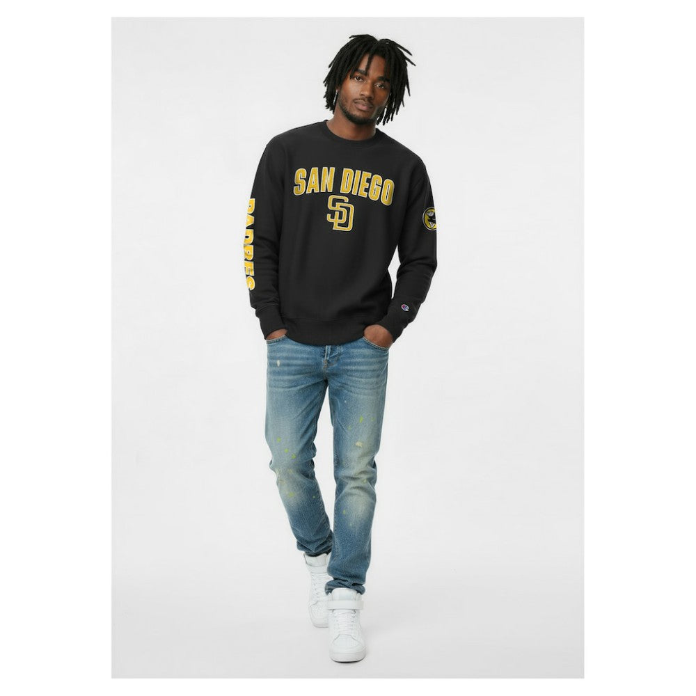 San Diego Padres Champion Reverse Weave Chenille Sweatshirt - MLB