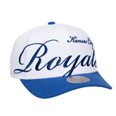 Kansas City Royals Mitchell & Ness Unisex XL Script Pro Crown Snapback Hat - MLB