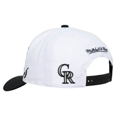 Colorado Rockies Mitchell & Ness Unisex XL Script Pro Crown Snapback Hat - MLB