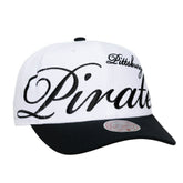 Pittsburgh Pirates Mitchell & Ness Unisex XL Script Pro Crown Adjustable Hat - MLB