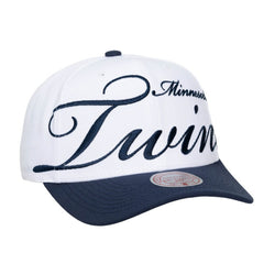 Minnesota Twins Mitchell & Ness Unisex XL Script Pro Crown Adjustable Hat - MLB