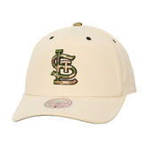 St. Louis Cardinals Mitchell & Ness Unisex Camo Logo Pro Crown Snapback Hat - MLB
