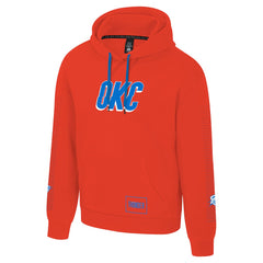 Oklahoma City Thunder Stadium Essentials Unisex NBA Legends City Star Fleece Hoodie Orange - NBA