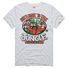 Cincinnati Bengals Homage Unisex Star Wars x NFL Tri-Blend T-Shirt Ash | NFL