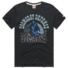 Dallas Cowboys Homage Unisex Star Wars x NFL Tri-Blend T-Shirt Charcoal | NFL