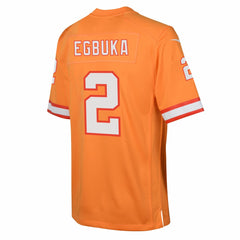 Emeka Egbuka Tampa Bay Buccaneers Youth Team Game Jersey Orange | Nike for Sale