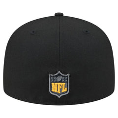 Green Bay Packers New Era Color Pop 59FIFTY Fitted Hat Black | NFL