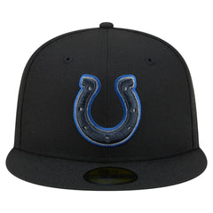 Indianapolis Colts New Era Color Pop 59FIFTY Fitted Hat Black | NFL