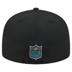 Philadelphia Eagles New Era Color Pop 59FIFTY Fitted Hat Black | NFL