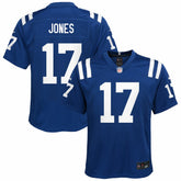 Daniel Jones Indianapolis Colts Youth Alternate 2 Game Jersey Royal | Nike for Sale