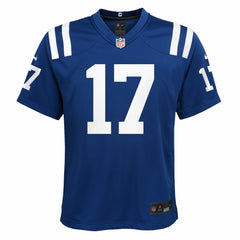 Daniel Jones Indianapolis Colts Youth Alternate 2 Game Jersey Royal | Nike for Sale