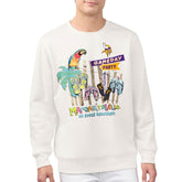 Minnesota Vikings Margaritaville Gameday Party Fleece Sweatshirt Cream | NFL