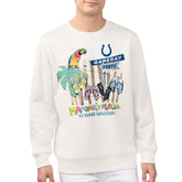 Indianapolis Colts Margaritaville Gameday Party Fleece Sweatshirt Cream | NFL