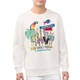 Buffalo Bills Margaritaville Gameday Party Fleece Sweatshirt Cream | NFL
