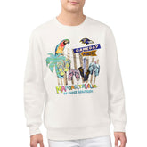 Baltimore Ravens Margaritaville Gameday Party Fleece Sweatshirt Cream | NFL