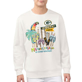 Green Bay Packers Margaritaville Gameday Party Fleece Sweatshirt Cream | NFL