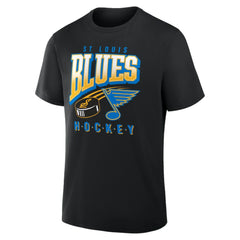 St. Louis Blues Fanatics Male Legacy T-Shirt - Black - NHL