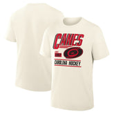 Carolina Hurricanes Fanatics Male Legacy T-Shirt - Cream - NHL