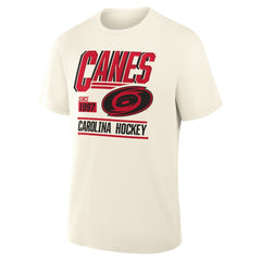 Carolina Hurricanes Fanatics Male Legacy T-Shirt - Cream - NHL