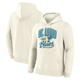 St. Louis Blues Fanatics Legacy Hoodie - Cream - NHL