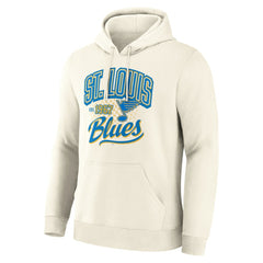 St. Louis Blues Fanatics Legacy Hoodie - Cream - NHL