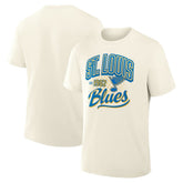 St. Louis Blues Fanatics Male Legacy T-Shirt - Cream - NHL