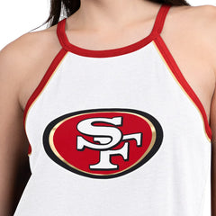 San Francisco 49ers G-III 4Her by Carl Banks Women's Redemption Win Slub Tank Top White | NFL