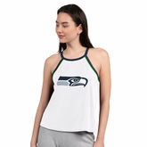 Seattle Seahawks G-III 4Her by Carl Banks Women's Redemption Win Slub Tank Top White | NFL