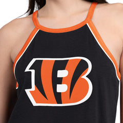 Cincinnati Bengals G-III 4Her by Carl Banks Women's Redemption Win Slub Tank Top Black | NFL