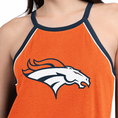 Denver Broncos G-III 4Her by Carl Banks Women's Redemption Win Slub Tank Top Orange | NFL