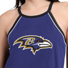 Baltimore Ravens G-III 4Her by Carl Banks Women's Redemption Win Slub Tank Top Purple | NFL
