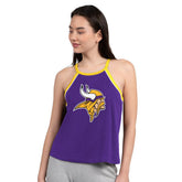 Minnesota Vikings G-III 4Her by Carl Banks Women's Redemption Win Slub Tank Top Purple | NFL