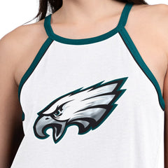Philadelphia Eagles G-III 4Her by Carl Banks Women's Redemption Win Slub Tank Top White | NFL