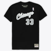 Scottie Pippen Chicago Bulls Unisex Hardwood Classics Reload 3.0 T-Shirt Black - NBA