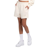 Pittsburgh Steelers Starter Women's Travel Pastels Fleece Short Cream | NFL