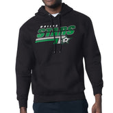 Dallas Stars Starter Logo Push Fleece Hoodie - Black - NHL