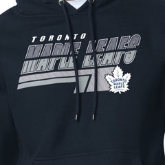 Toronto Maple Leafs Starter Logo Push Fleece Hoodie - Blue - NHL