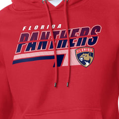 Florida Panthers Starter Logo Push Fleece Hoodie - Red - NHL