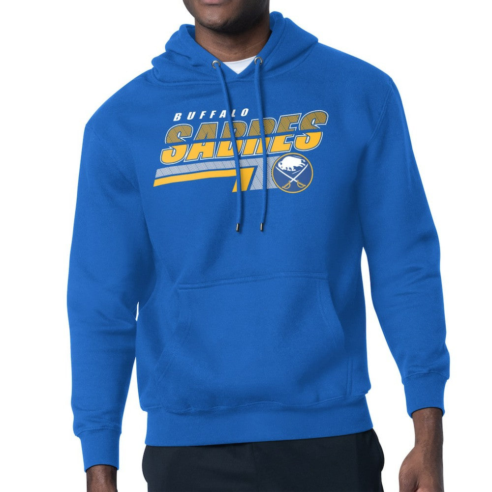 Buffalo Sabres Starter Logo Push Fleece Hoodie - Royal - NHL
