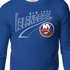 New York Islanders Starter Modern Tailsweep Long Sleeve T-Shirt - Royal - NHL