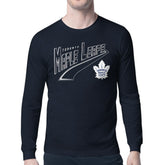 Toronto Maple Leafs Starter Modern Tailsweep Long Sleeve T-Shirt - Blue - NHL
