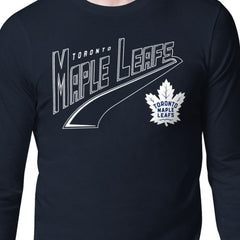 Toronto Maple Leafs Starter Modern Tailsweep Long Sleeve T-Shirt - Blue - NHL