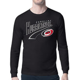 Carolina Hurricanes Starter Modern Tailsweep Long Sleeve T-Shirt - Black - NHL