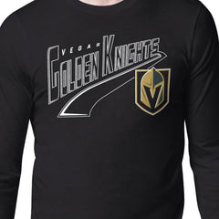 Vegas Golden Knights Starter Modern Tailsweep Long Sleeve T-Shirt - Black - NHL