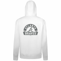Atlanta Braves Levelwear Podium Chenille Logo Full-Zip Hoodie - MLB