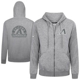 Arizona Diamondbacks Levelwear Podium Chenille Logo Full-Zip Hoodie - MLB